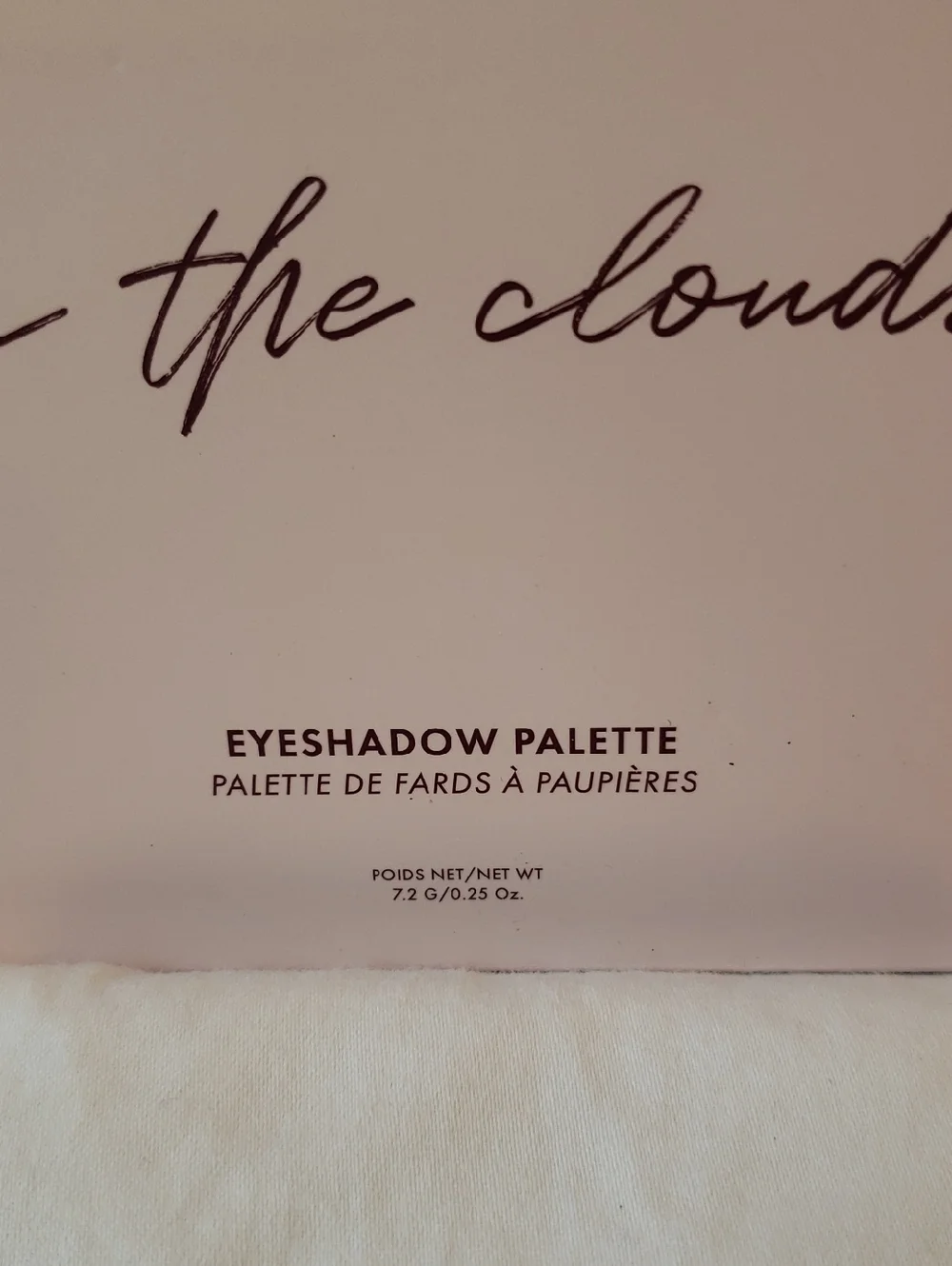 Wander In The Clouds Eyeshadow Palette.  Full Size. New in box.